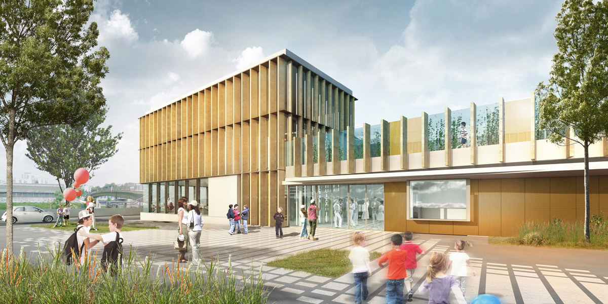 Alfortville (94) / Groupe scolaire ZAC des Bords de Marne