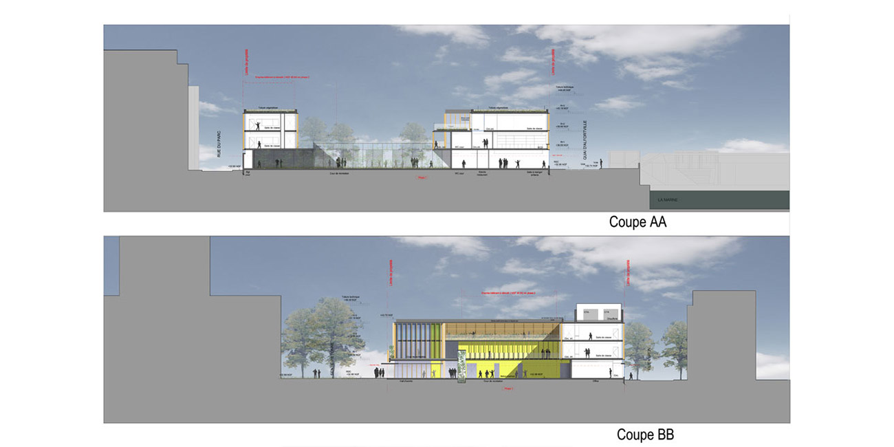 Alfortville (94) / Groupe scolaire ZAC des Bords de Marne
