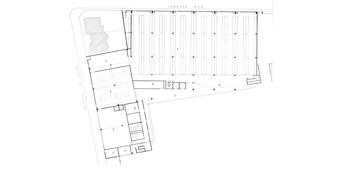 Nanterre (92) / Siège social, bureaux et entrepôts NATALYS - reconstruction.