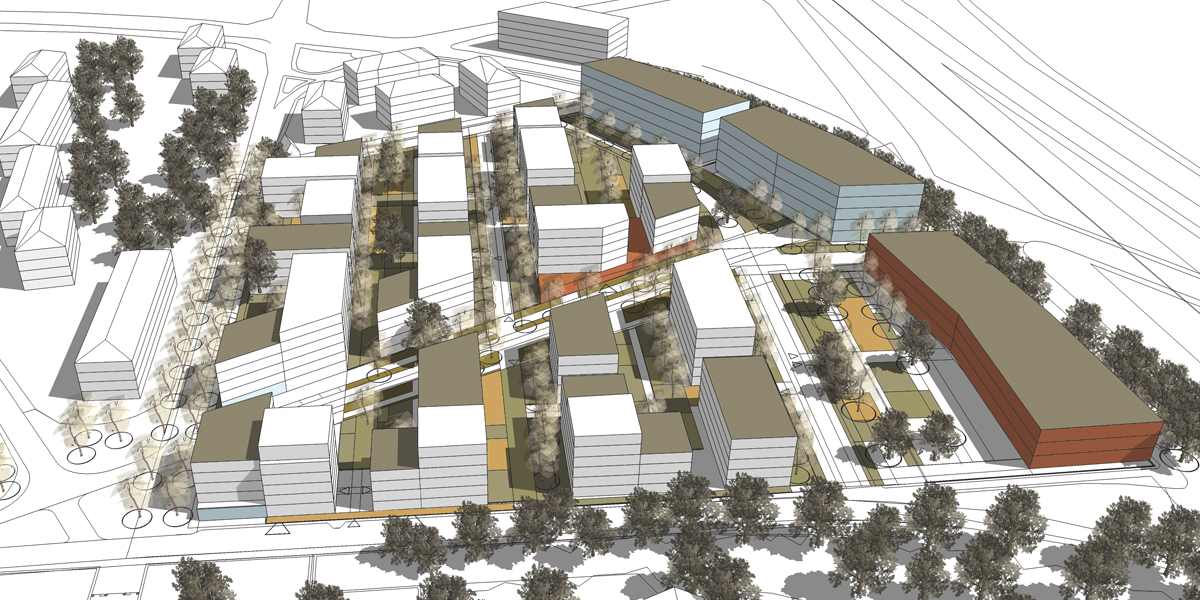 Chilly Mazarin (91) / Projet d'aménagement du site Découflé